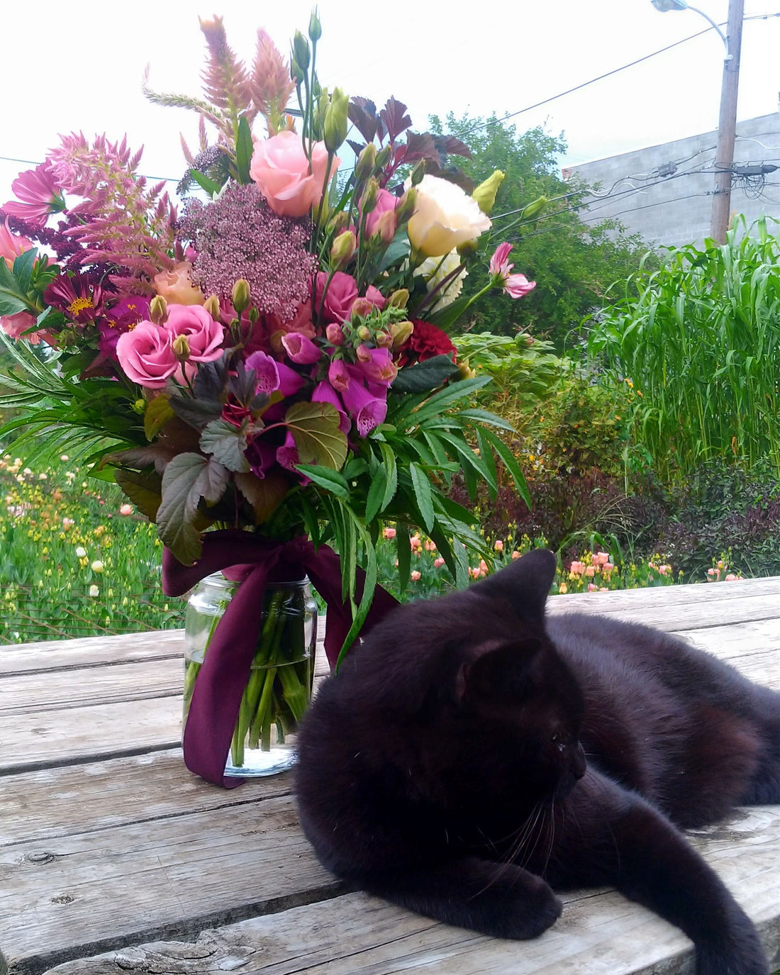 Flower Arranging at Crossmolina Farm Pizza Night